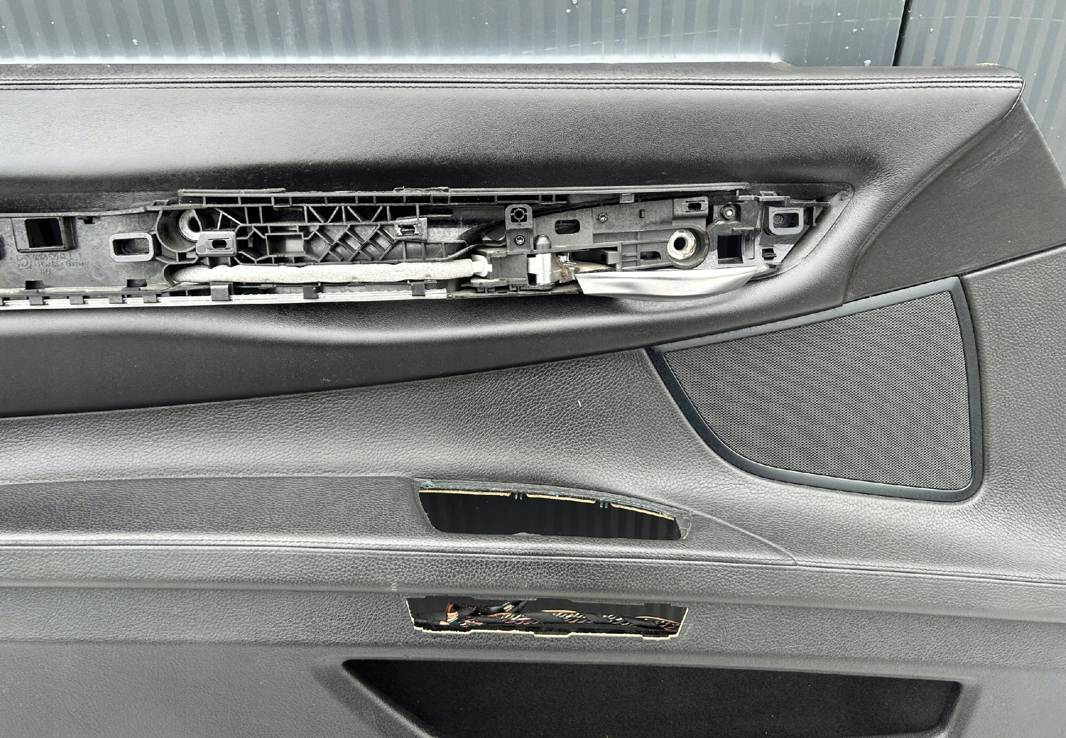 side door left front BMW 7 F01 leather black DAKOTA