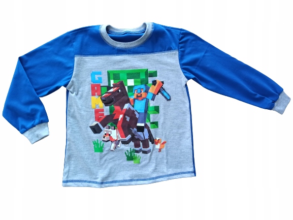 

Bluzka długi rękaw T-shirt 140 Minecraft producent