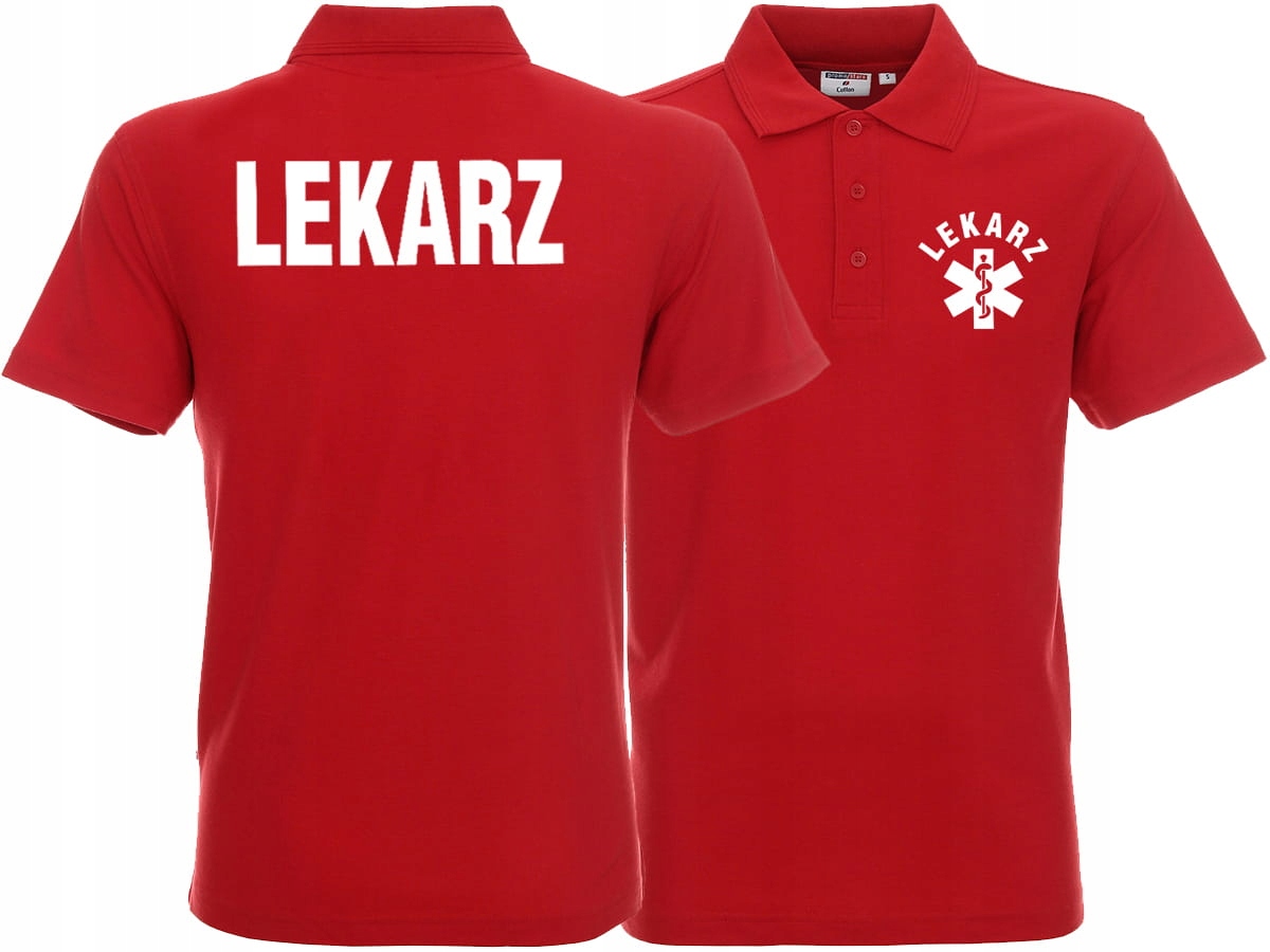 

Koszulka Polo Lekarz Wopr Zhp Prm Gopr Topr Straż
