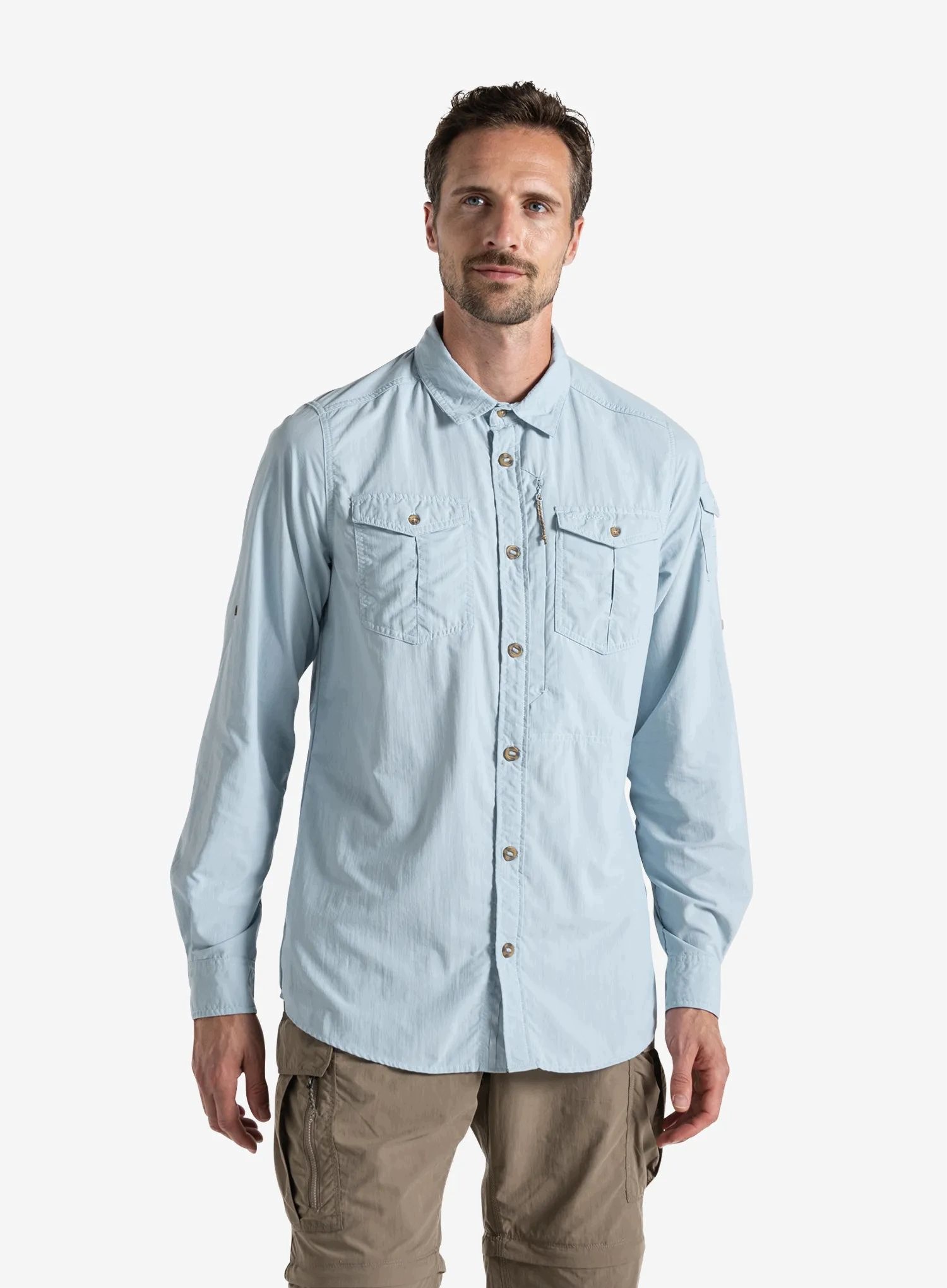 Koszula podróżnicza Craghoppers NosiLife Adventure Ls Shirt III n.blue S