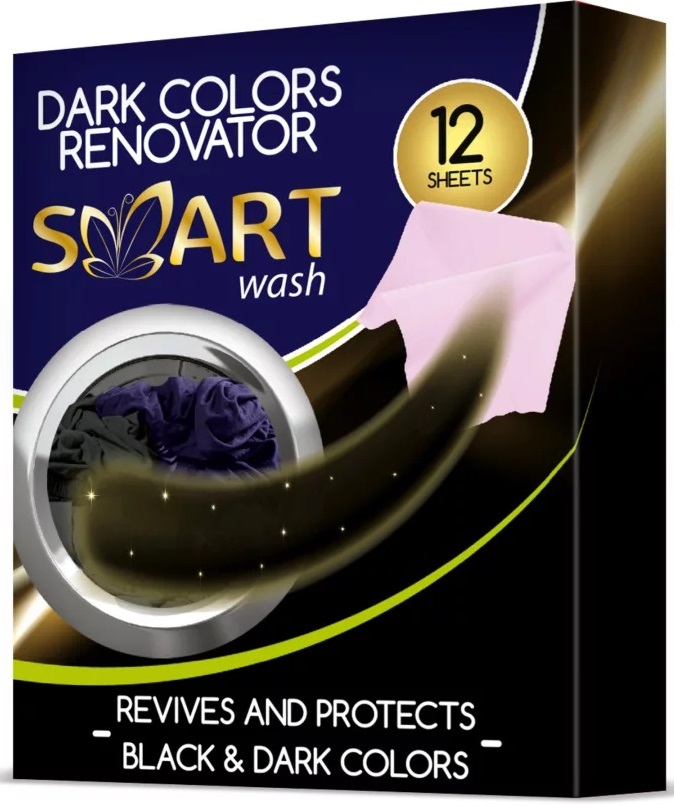 

Chusteczki Smart Wash Do Ciemnych Kolorów 12 Sztuk