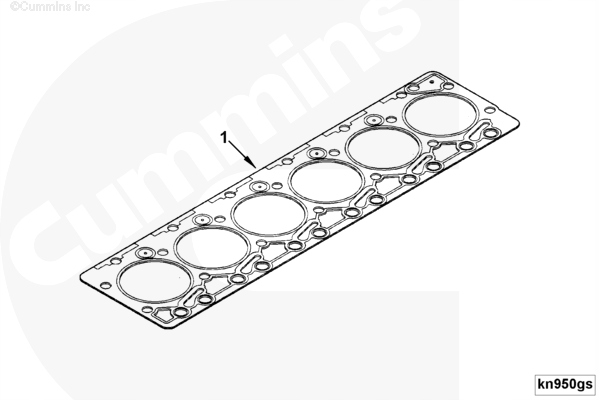 3283335 uszczelka, głowica cylindrów CUMMINS