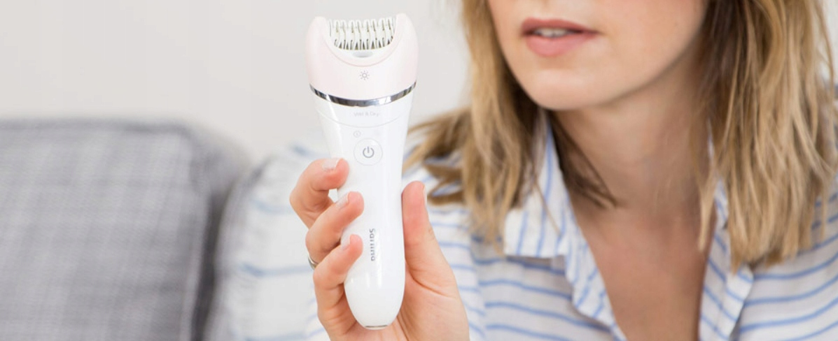 BEZPRZEWODOWY DEPILATOR BIKINI DO CIAŁA NÓG Z ETUI DLA KOBIET USUWA WŁOSY Sposób depilacji brak informacji