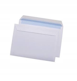 Koperty biurowe C6 HK 100szt z paskiem