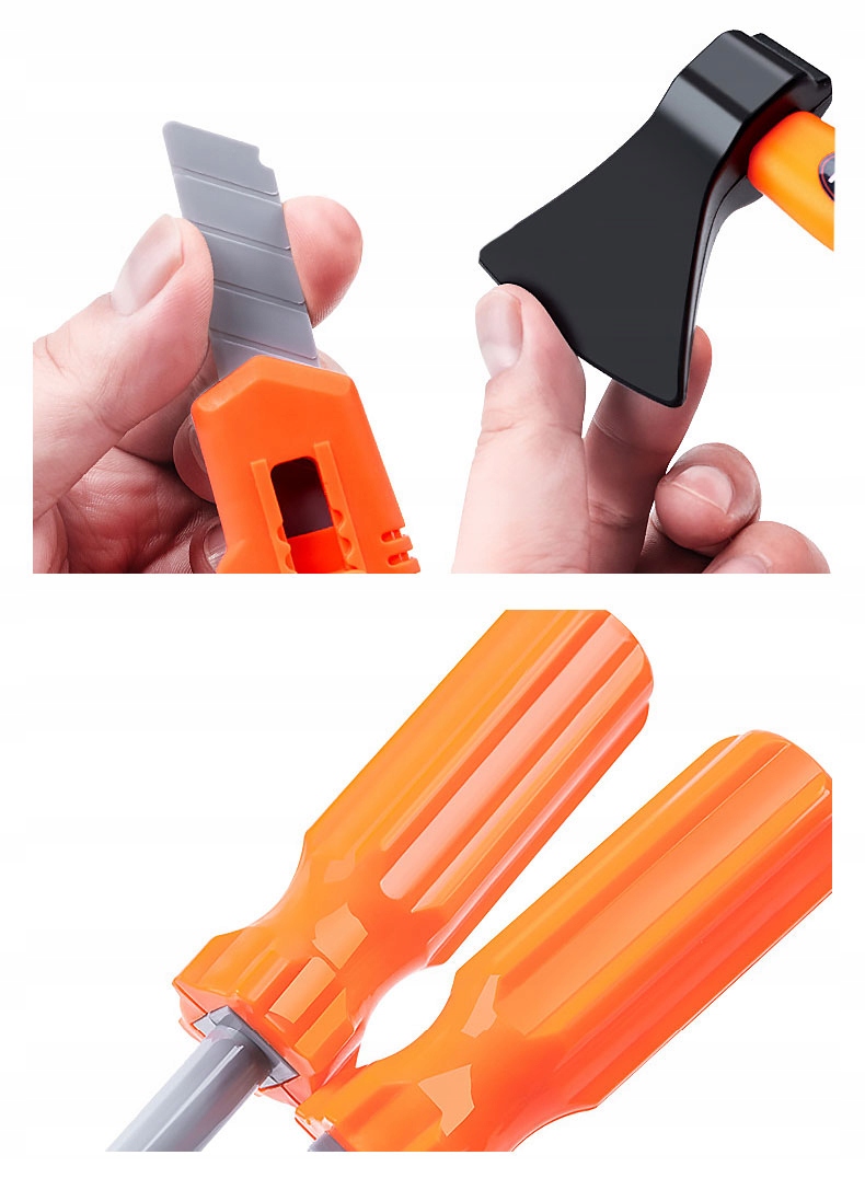 ZESTAW MAJSTERKOWICZA SKRZYNKA Z NARZĘDZIAMI DLA DZIECI ZESTAW WKRĘTARKA Baterie 2 x AA