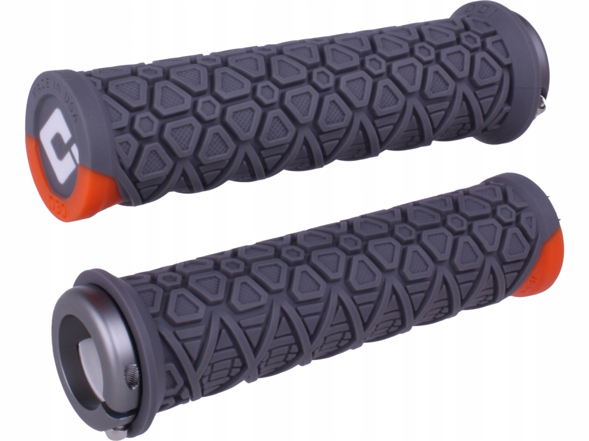 Odi Gripy Chwyty Rowerowe Odi Mtb Vanquish V2.1 Lock On 135MM Szare