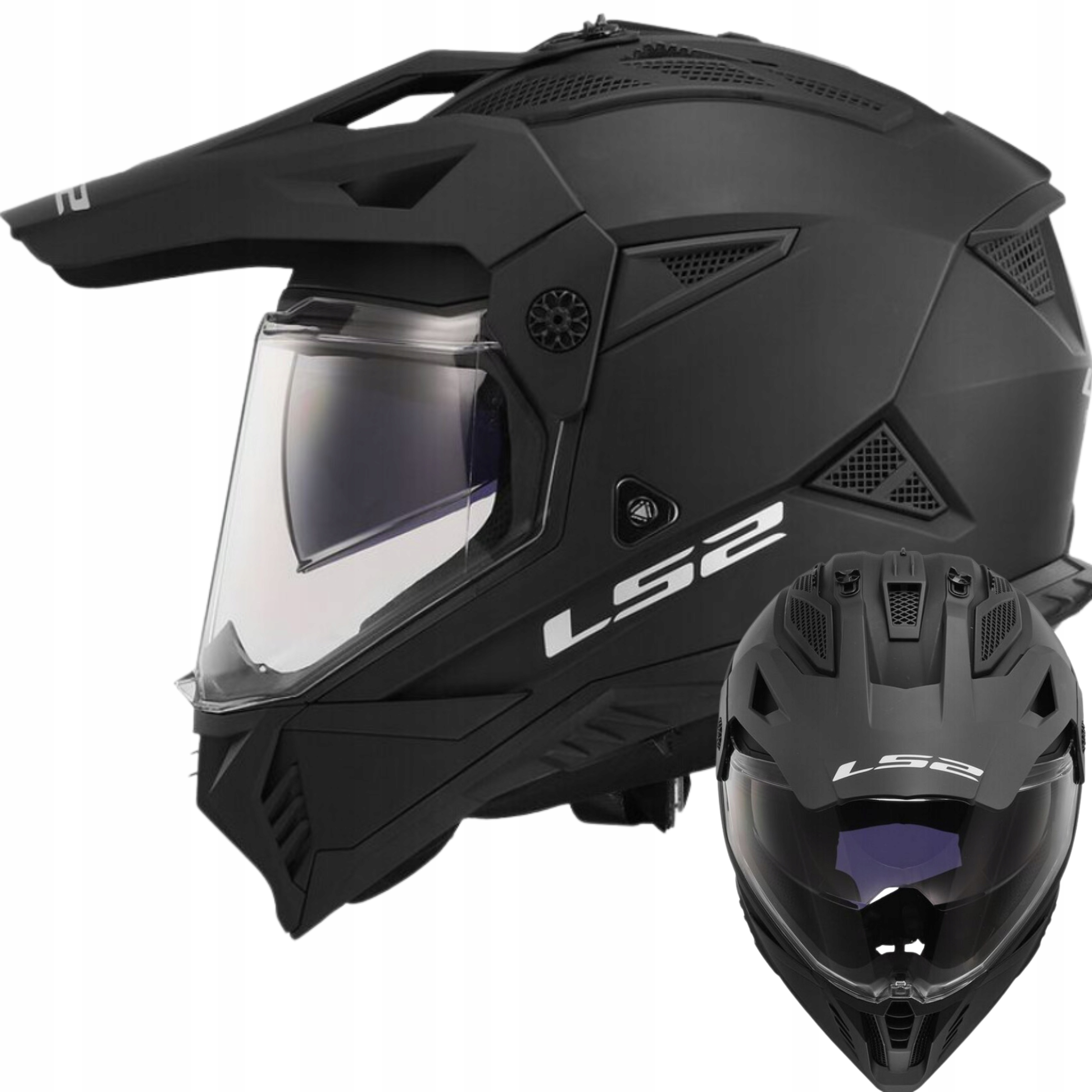 KASK MOTOCYKLOWY LS2 MX436 nowy X702 PIONEER 2 ENDURO CROSS ATV BLENDA S Typ Cross / Enduro