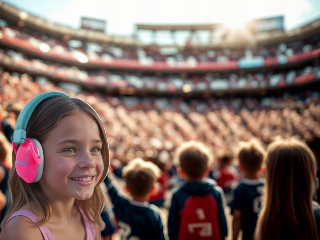 Nauszniki Dla Dzieci Ochronne Słuchawki Wygłuszające Wyciszające Wiek 3-16 Kolor różowy