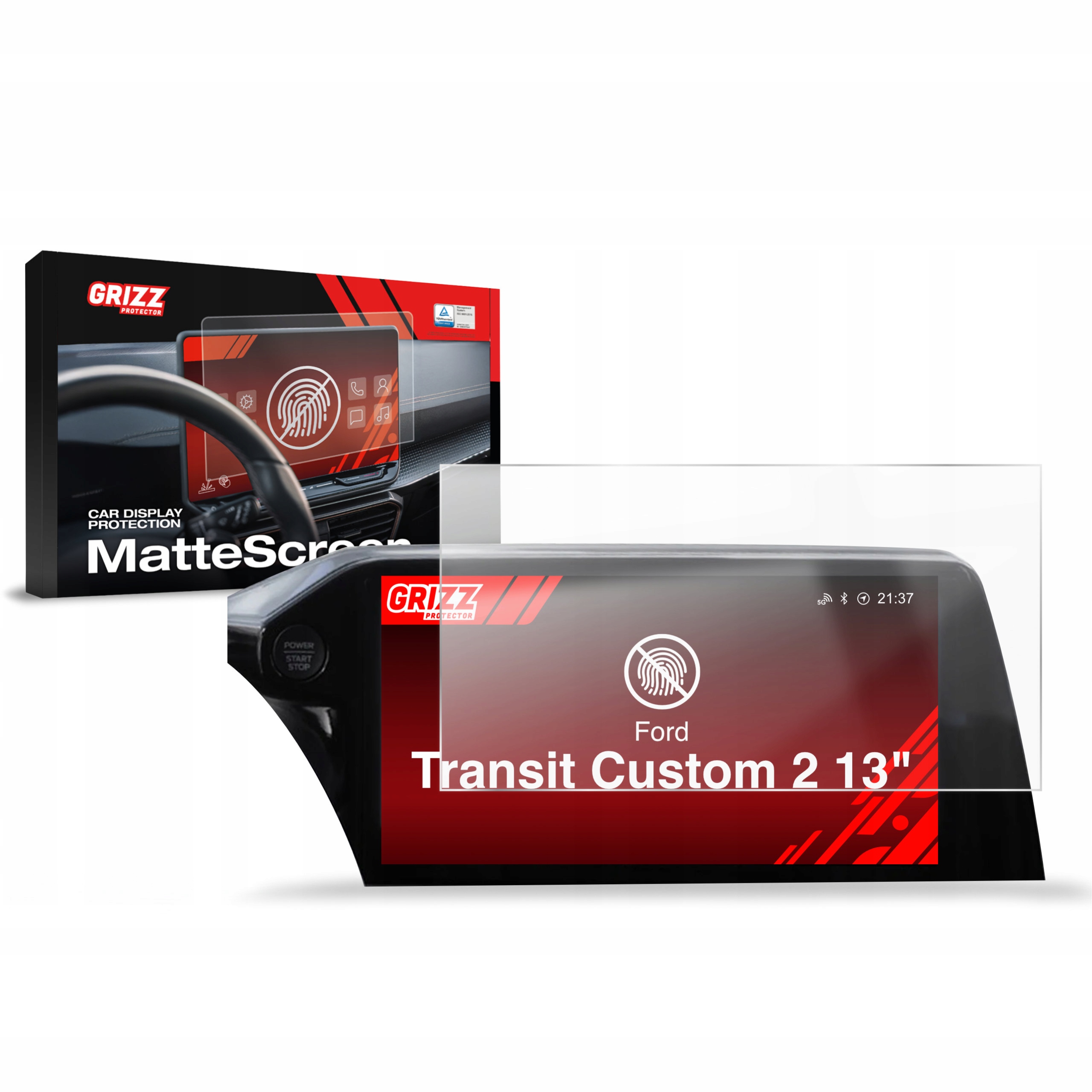 Folia Antyodciskowa do Ford Transit Custom 2 13" (2024-2025)