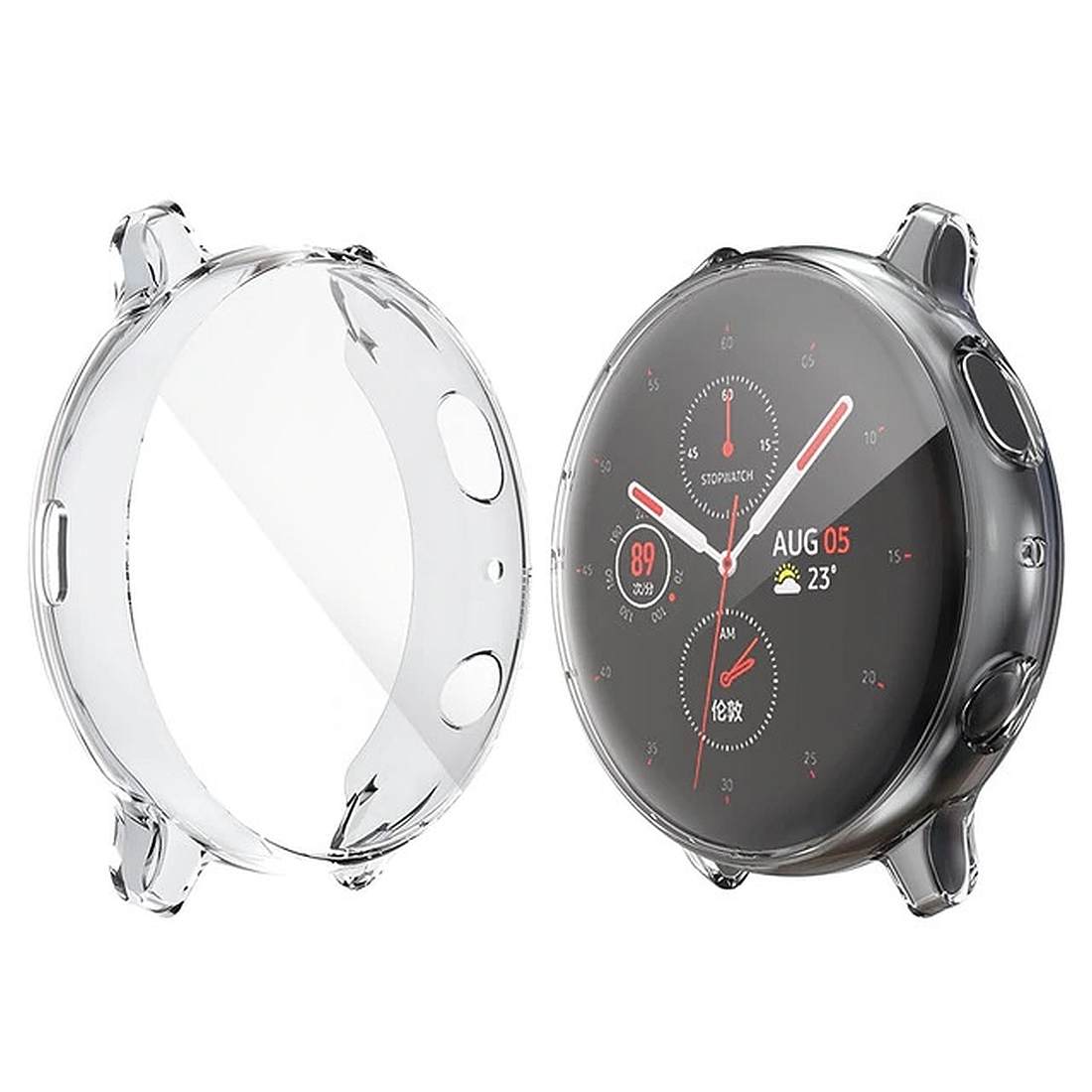

Etui Case Do Samsung Watch Active 2 Przezroczyste