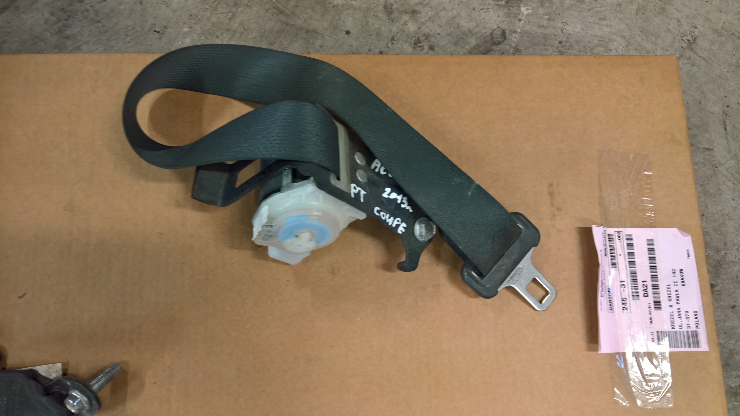 Передняя панель правый задний зад. Honda Accord Купе IX 13-2018