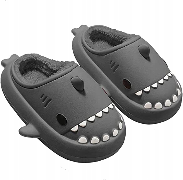 

Kapcie Rekiny Dziecięce Laczki Ciepłe Shark 29-30