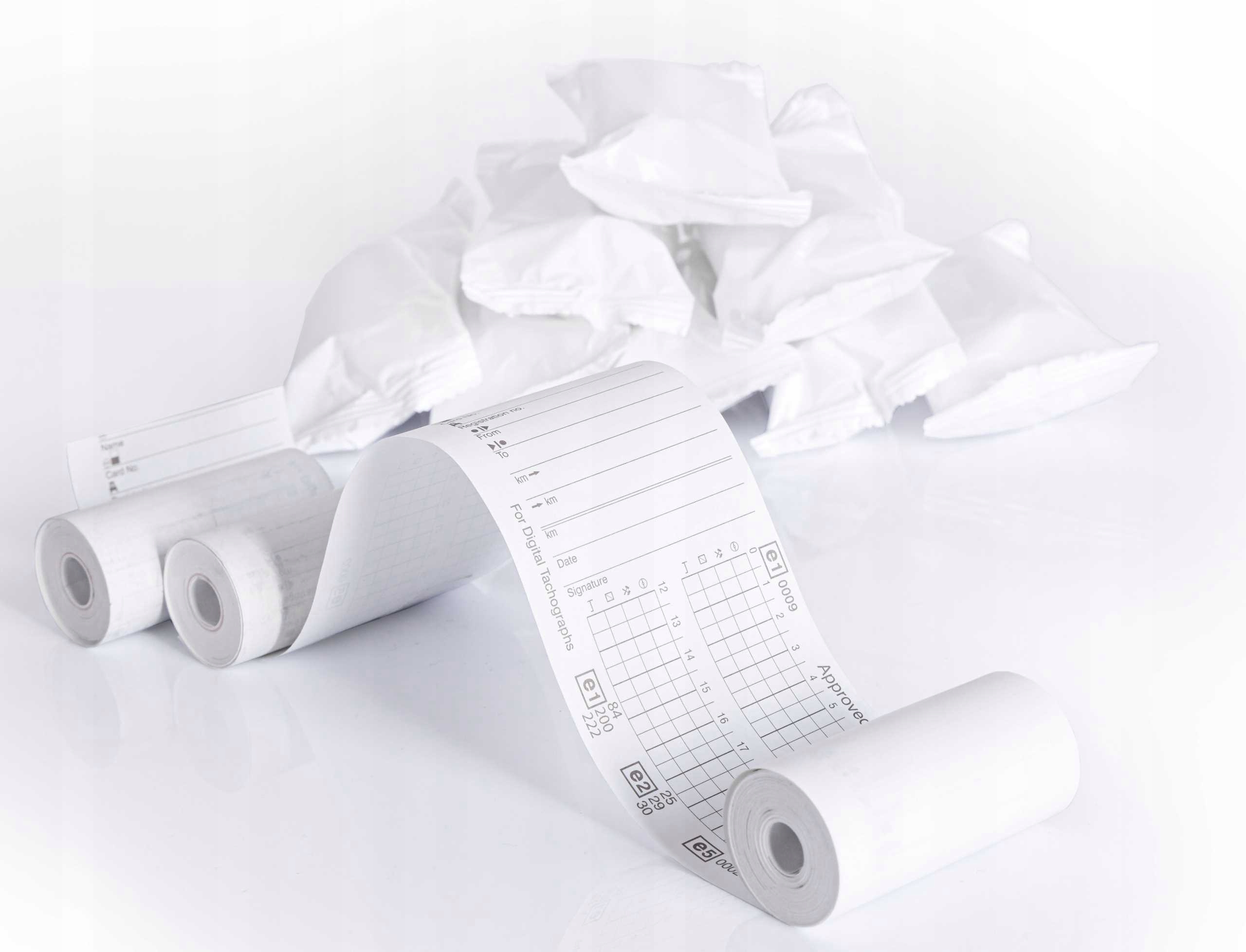 Univerzálny papier na digitálny tachograf 100 ks