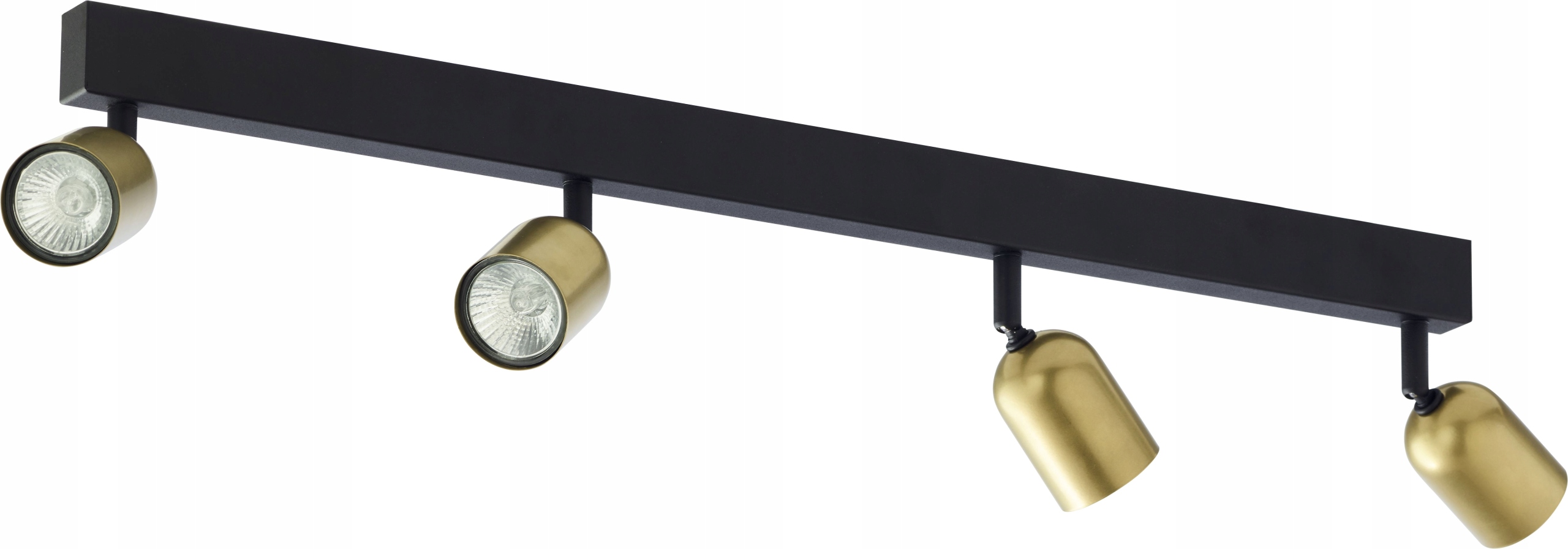 Tk Lighting Top Stropní Svítidlo (spot) 4-BODOVÁ Černá/zlatá 1021 TK1021
