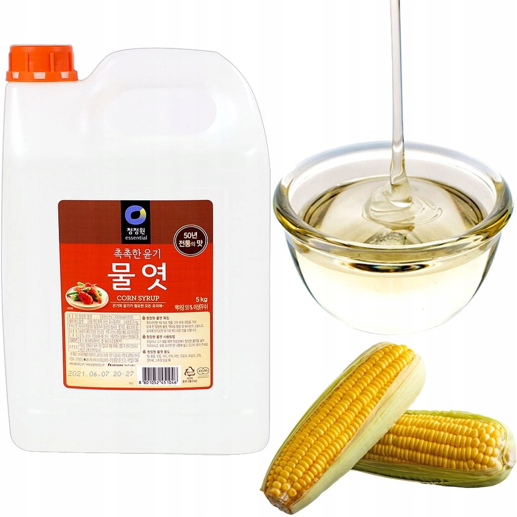 Koreański Syrop Kukurydziany Glukozowy Glucose Corn Syrup 5000ml 5k Deasang