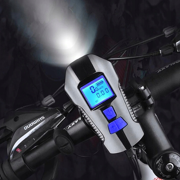 LAMPKA ROWEROWA LED LICZNIK KLAKSON PRZEDNIA TYLNA EAN (GTIN) 795787228388