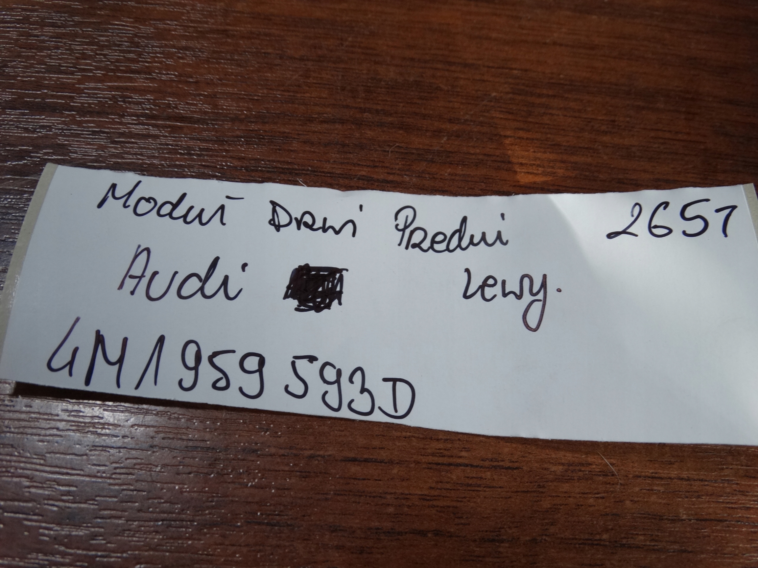 IDEALNY module door front left AUDI PORSCHE 1