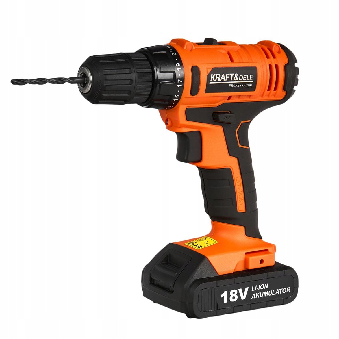 Aku Šroubovák Li-lon akumulátorové napájení 18 V Kraft&Dele KD1572