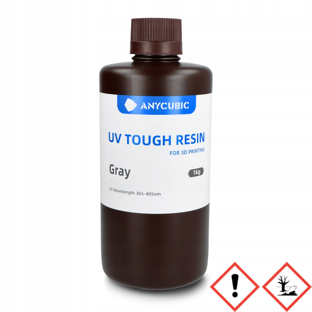 Żywica do drukarki 3D Anycubic Uv Tough Resin 2.0 1L Grey