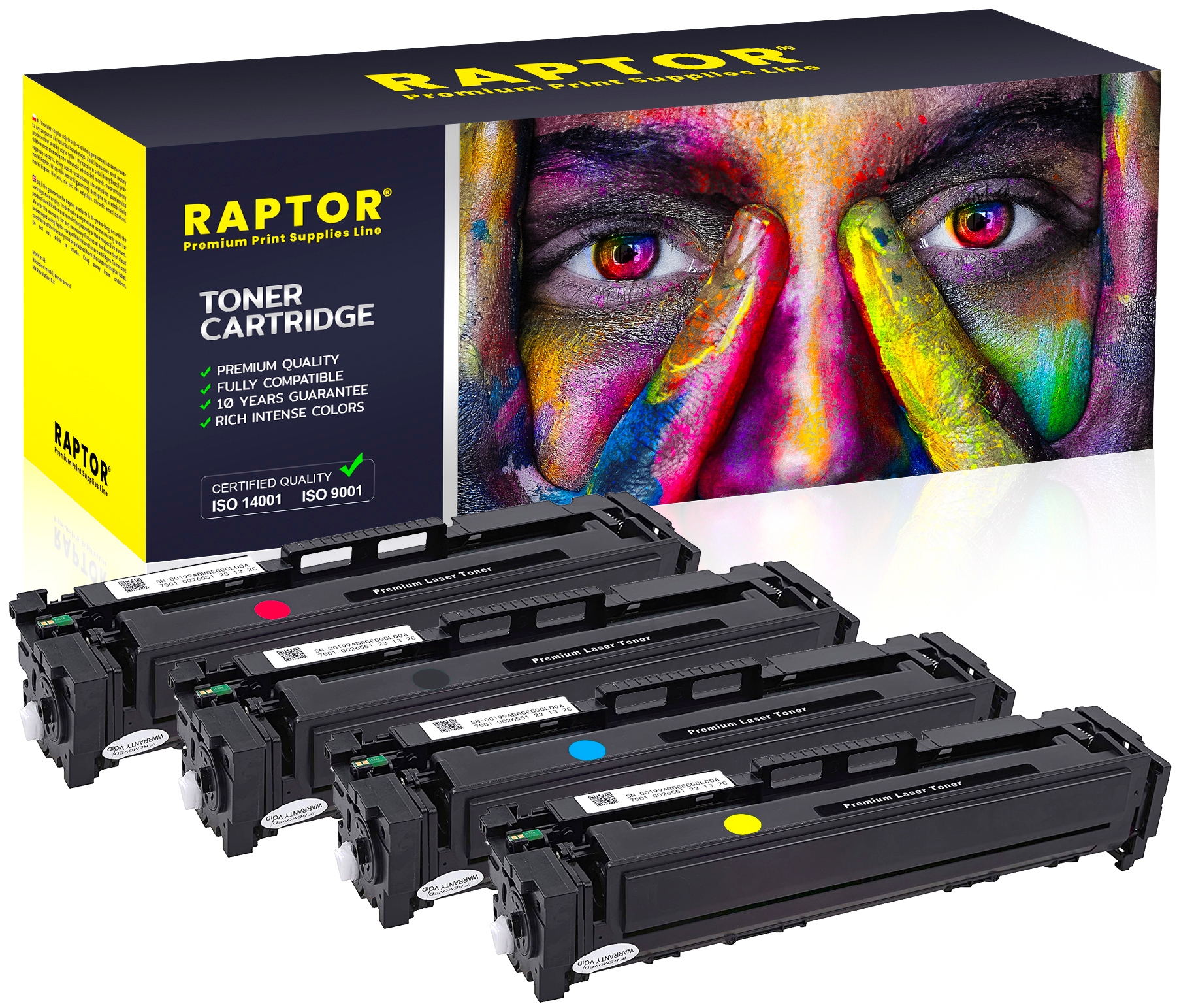 4 Toner pre Canon MF641CW MF643CDW MF644CDW MF645CX