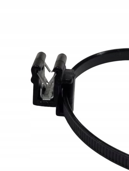 100 x Opaska kablowa z klipsem CLK4 Kod producenta CLK2-100B