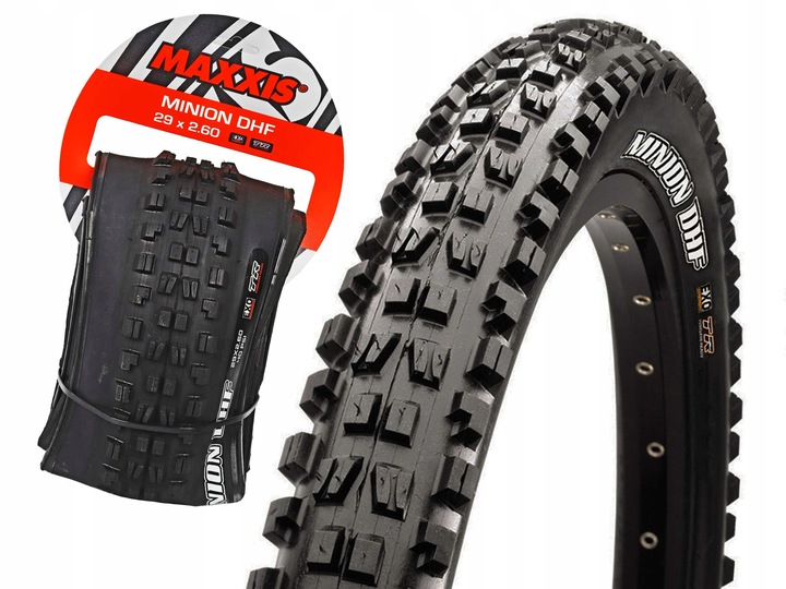 Opona Rowerowa Mtb Maxxis Minion Dhf Wt 2x60TPI 29x2.50 Dh zwijana