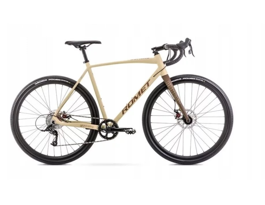 Rower Romet Boreas 1 54 cm M 21" beżowo- brązowy