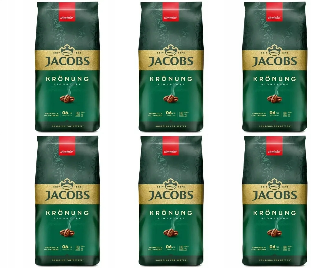 Kawa ziarnista Jacobs Kronung 500g x6