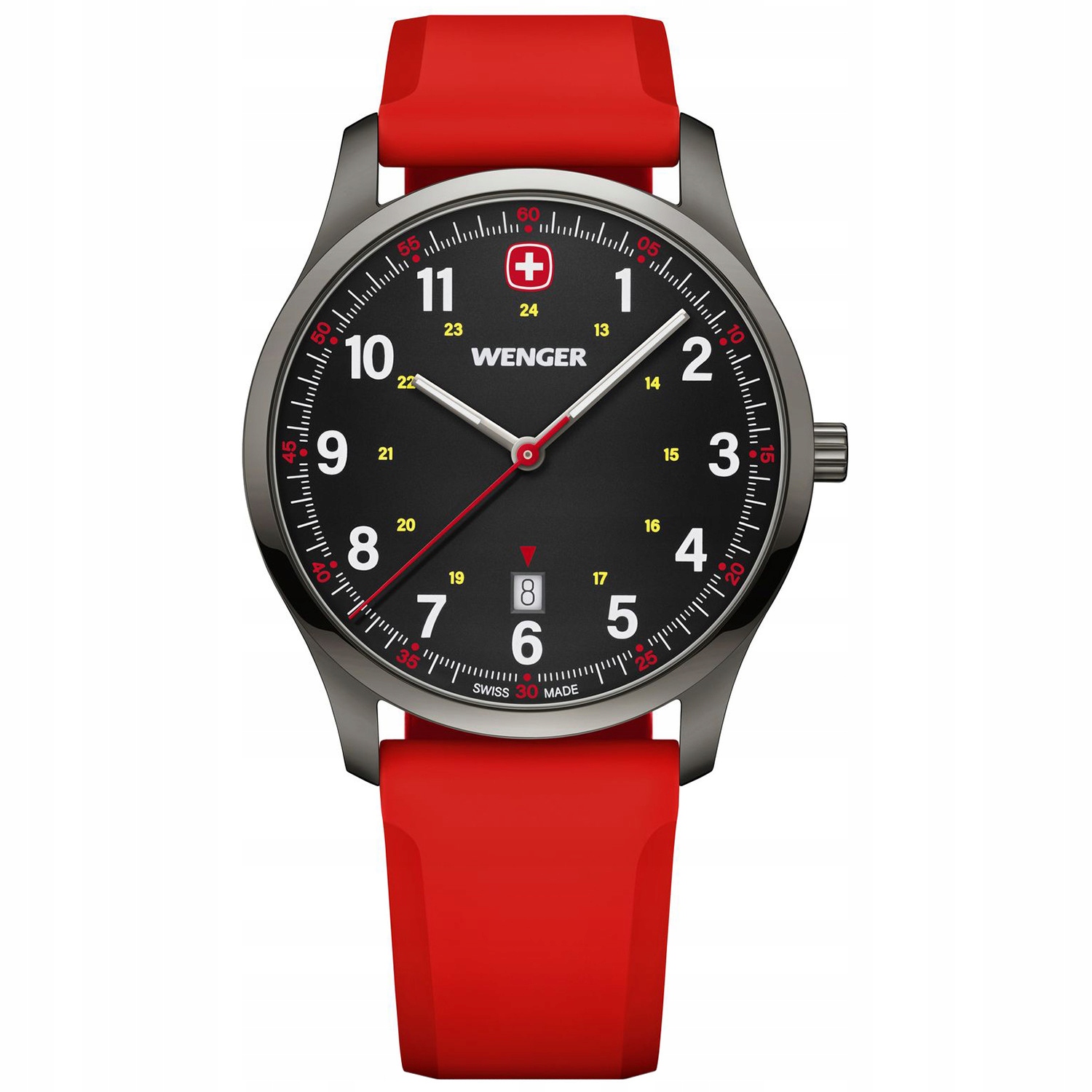 Pánské Hodinky Wenger 01.1441.130 červené