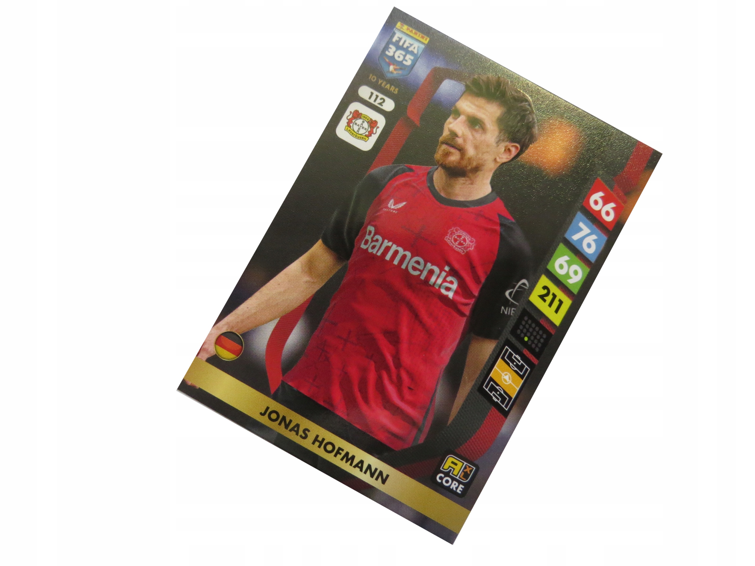 Panini Fifa 365 2025 Karta Core Jonas Hofmann 112 Bayer Leverkusen