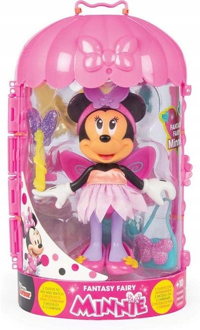 IMC TOYS MINNIE FASHION DOLL FIGURKA + AKC. ASST