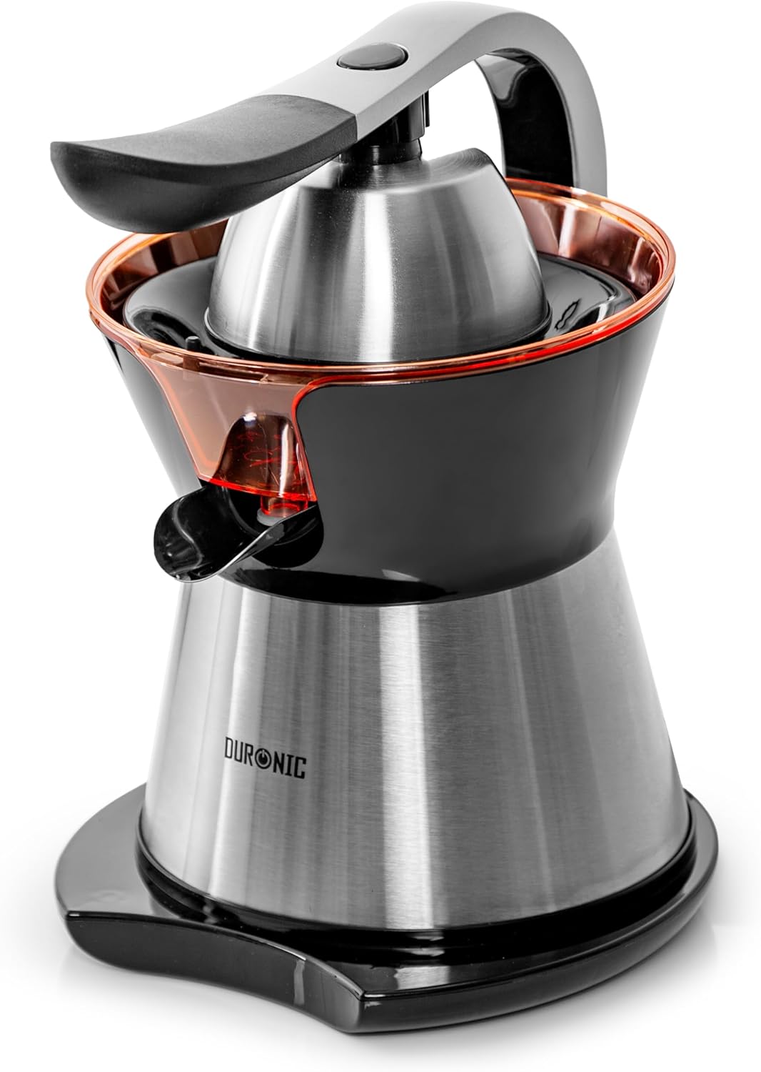 Elektryczna wyciskarka do cytrusów, 300W dwa stożki regulowany filtr