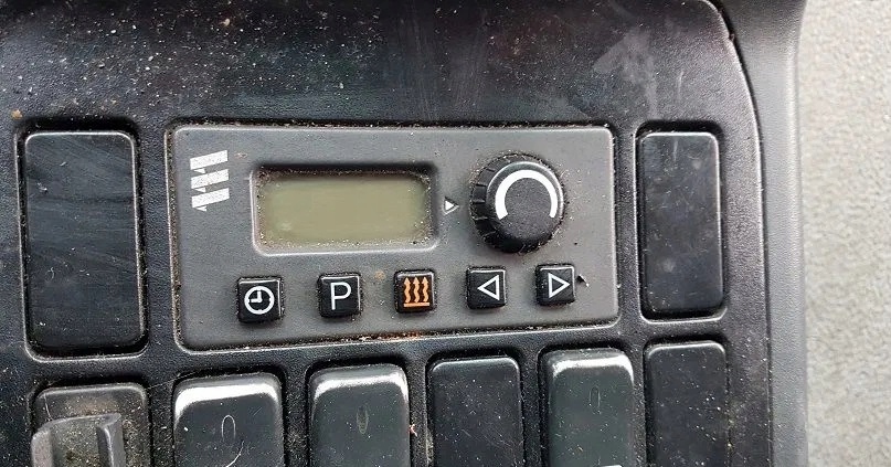 ПАНЕЛЬ УПРАВЛІННЯ WEBASTA WEBASTO MAN TGL TGM TGX