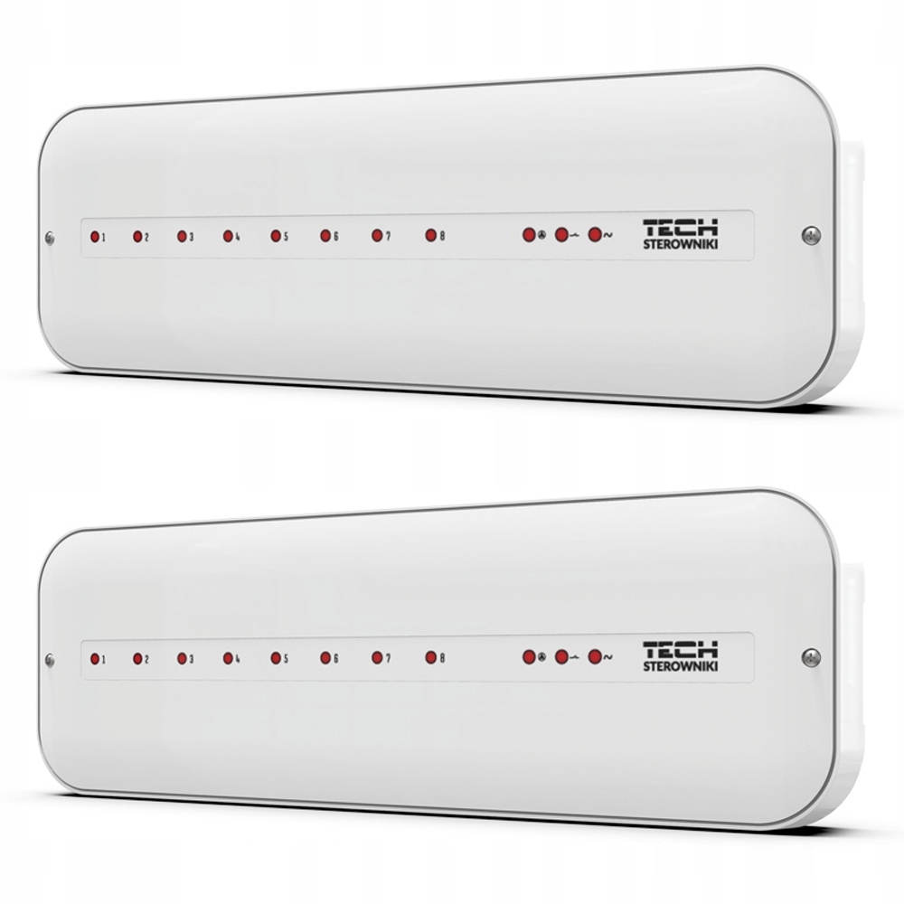 Balenie 2 X Lišta Pre Ovládanie Regulátora Podlahového Vykurovania Tech L-5 S