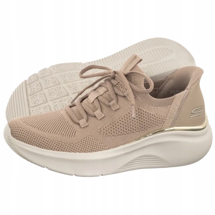 Tenisky Skechers Bobs Love True Delight Slip-Ins 117617 Béžová