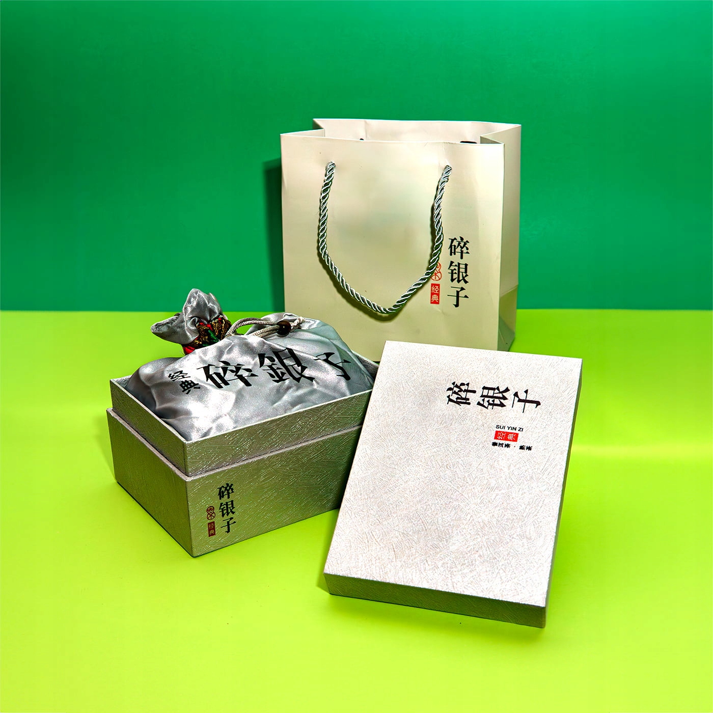 Levně Cha Hua Shi "Zlomené stříbro" v dárkovém balení 300g