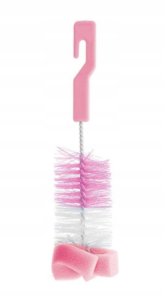 Szczotka do BUTELEK słoików dzbanków z GĄBKĄ myjka do mycia naczyń szklanek EAN (GTIN) 5900849411768