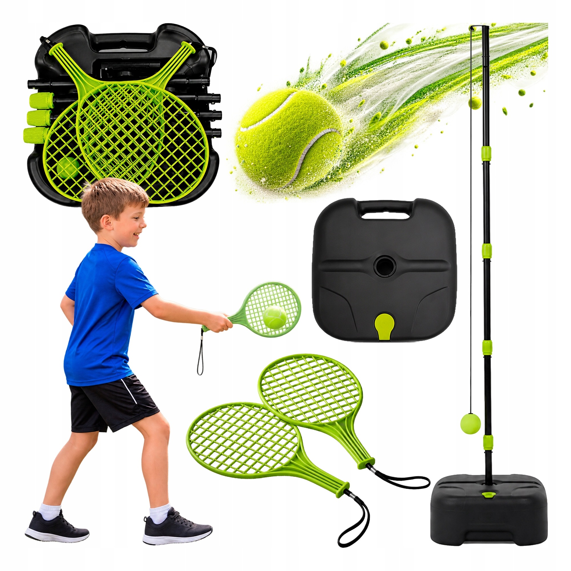Sada Speedballu Pro Výuku Tenisu, Badmintonový Sloupek, Paletky