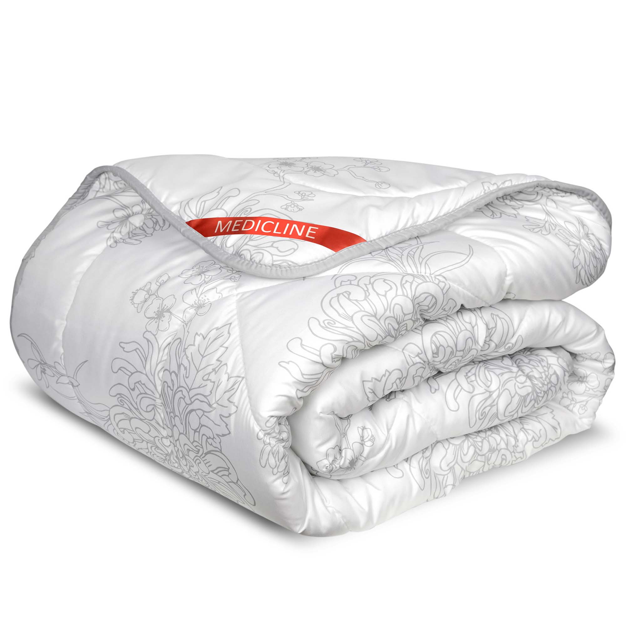 Antialergická Celoroční Přikrývka S Tištěným Silikonem 160 X 200 CM Vzor Květiny