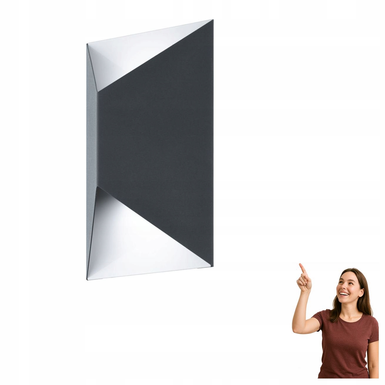 Nástěnná Led lampa 2x2,5W Predazzo 93994 Eglo