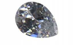 Moissanit Bílá Slza 6X4 Kus Doporučuji