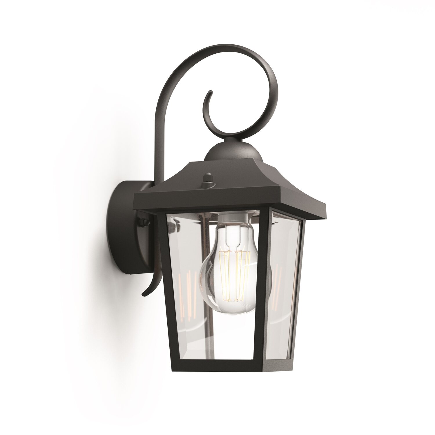 Zahradní nástěnné svítidlo Philips Buzzard 60 W E27 bez žárovky