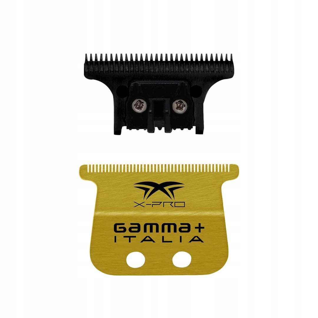 Gamma Piu Sada pevných a pohyblivých čepelí pro zastřihovač X-Pro Gold Titanium