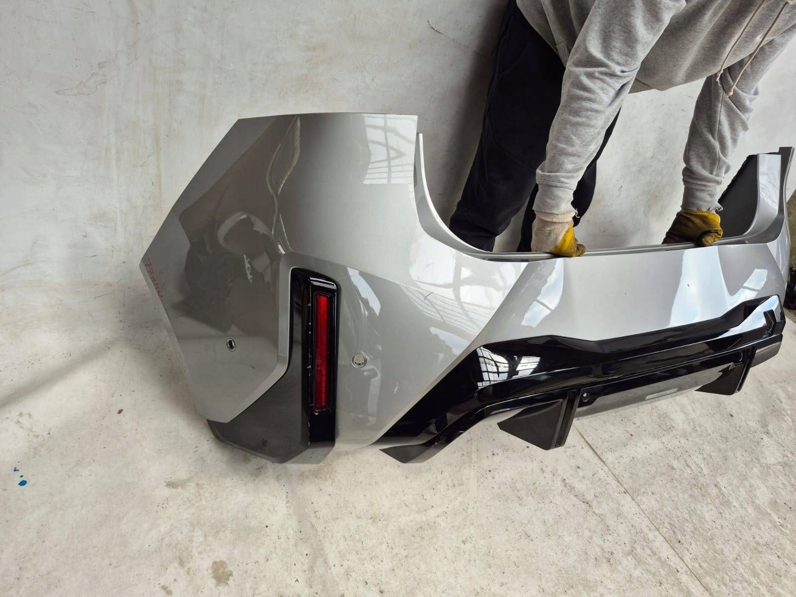 bumper BMW iX3 NA5 25- rear part rear m-packet ELECTRIC