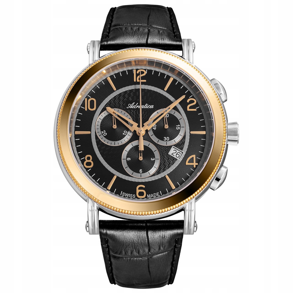 Pánské Hodinky Adriatica A8294.2254CH černé pouzdro, černý řemínek