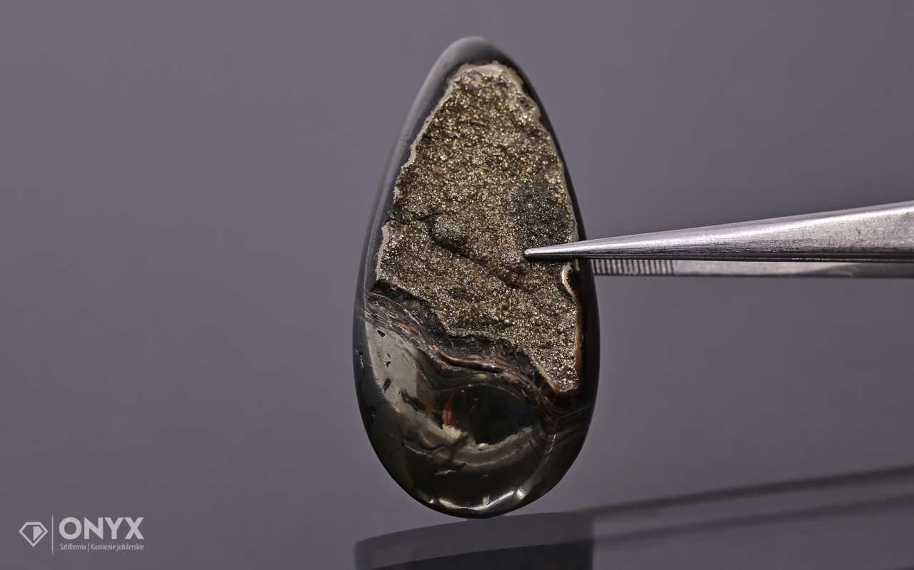 Amonit spiritizovaný nepravidelný 46x22 mm