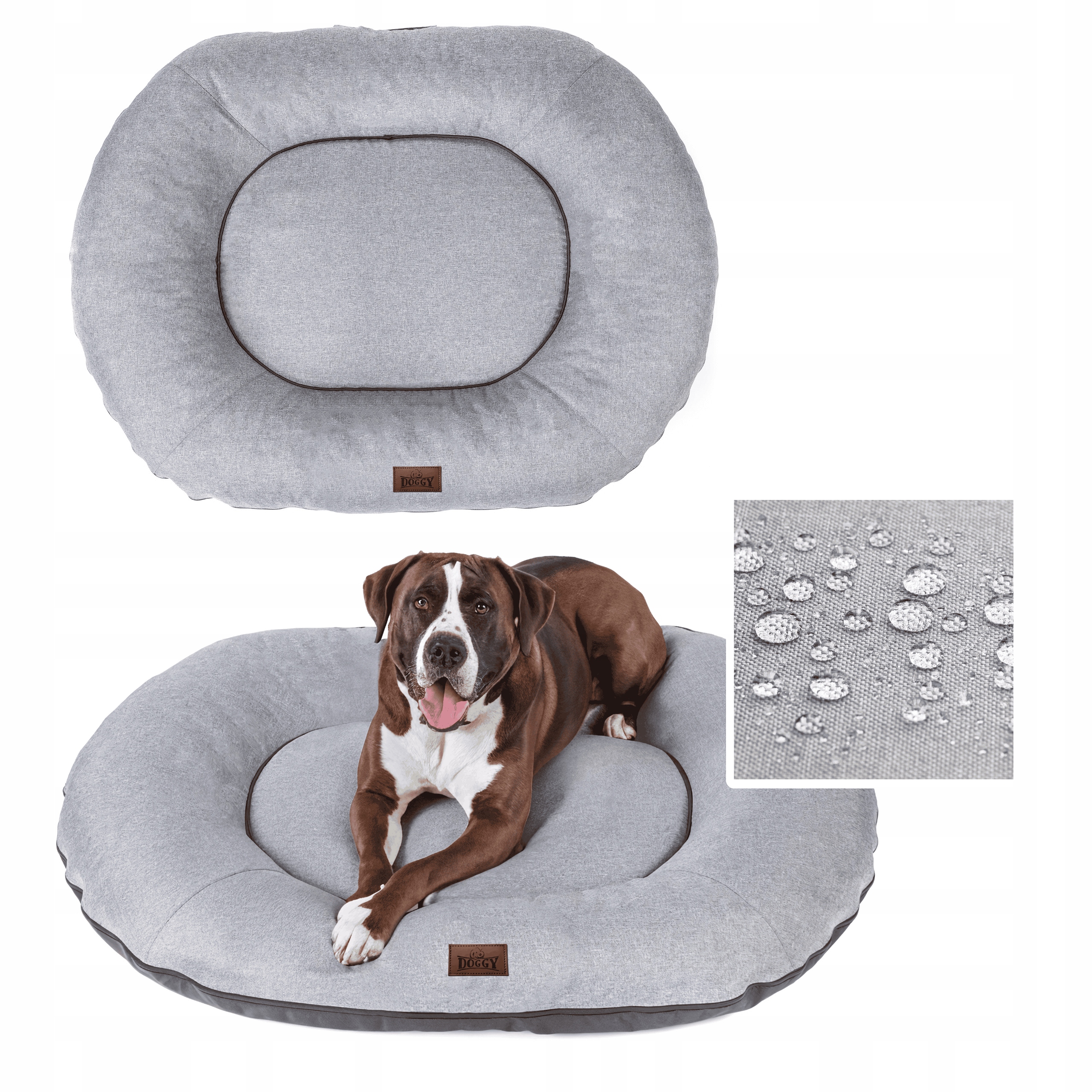 Pelíšek pro psa Odnímatelný potah voděodolná kotec XXL 119 x 99 cm