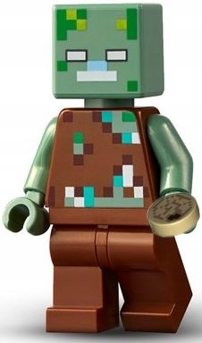 

Lego Minecraft Podwodny Zombie min088 Nowy