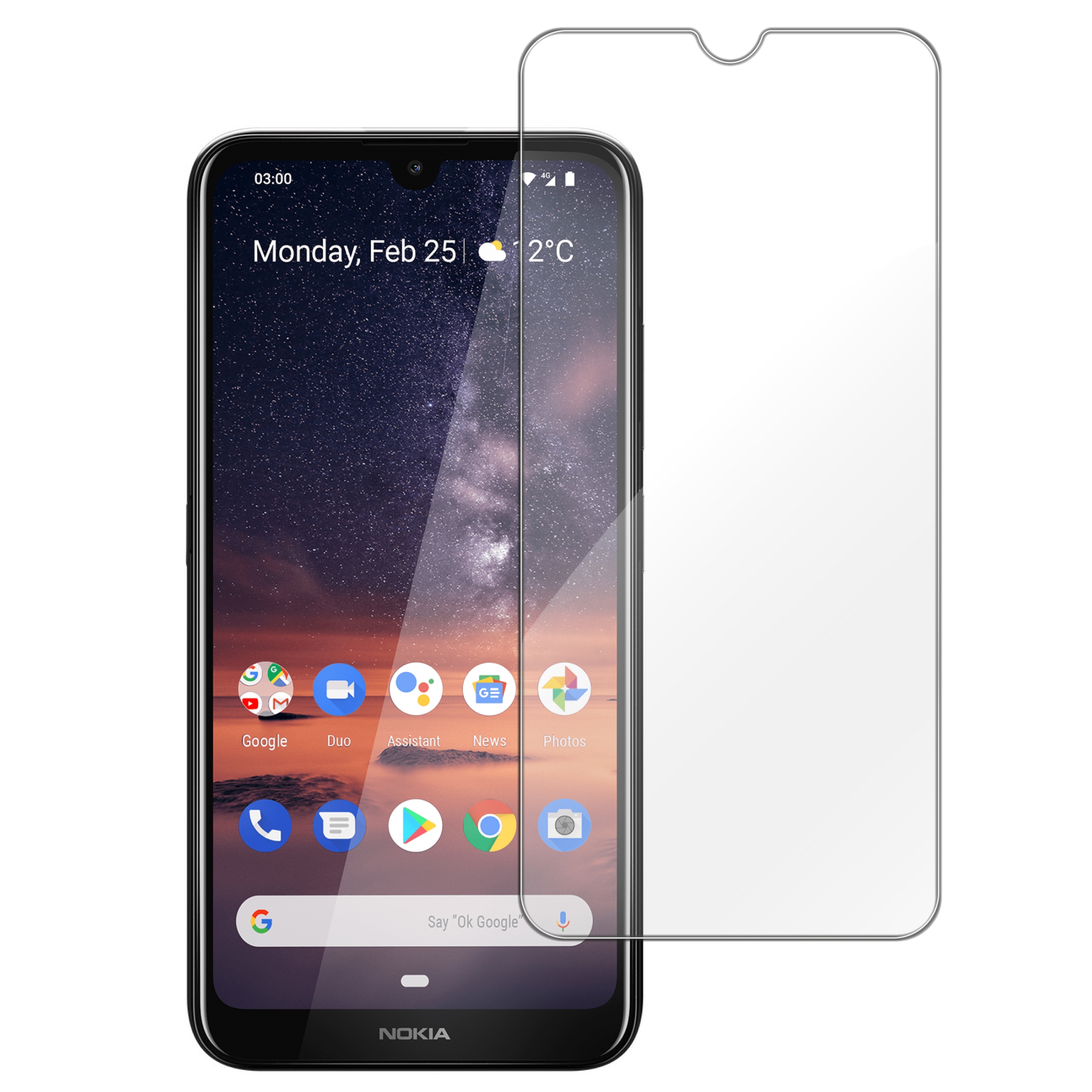 

Szkło hartowane do Nokia 3.2 szybka
