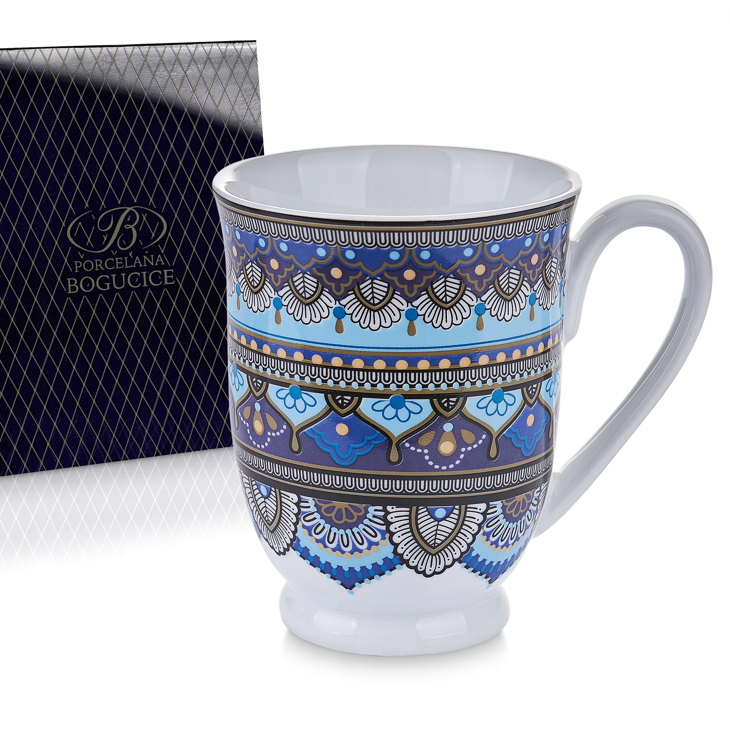 

Kubek Bogucice Mandala porcelana orientalne